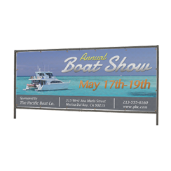 4' x 10' Outdoor Banner Frame