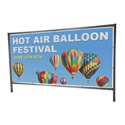 4' x 8' Outdoor Banner Frame