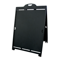 The Billboard Black, 48" x 36"