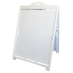 The Billboard White, 48" x 36"